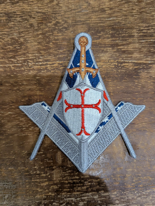 Masonic Knights Templar Patch