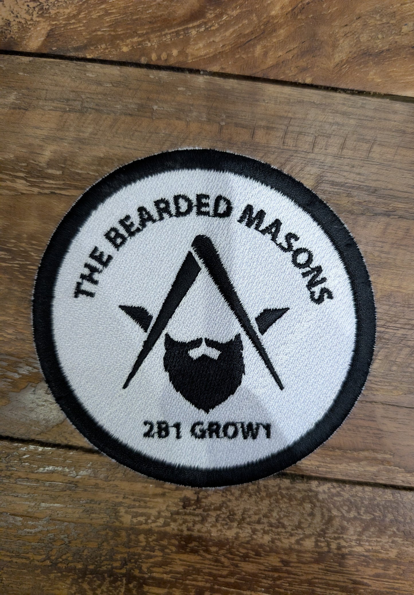 Bearded Masons Patch